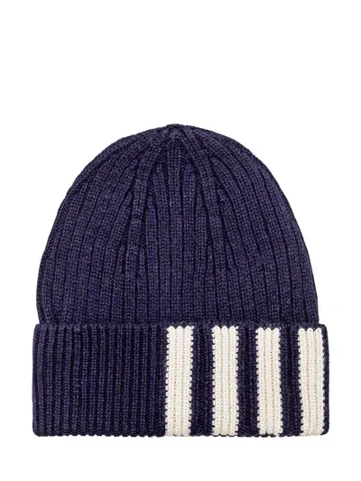 Thom Browne 4-barrel Cap In Blue