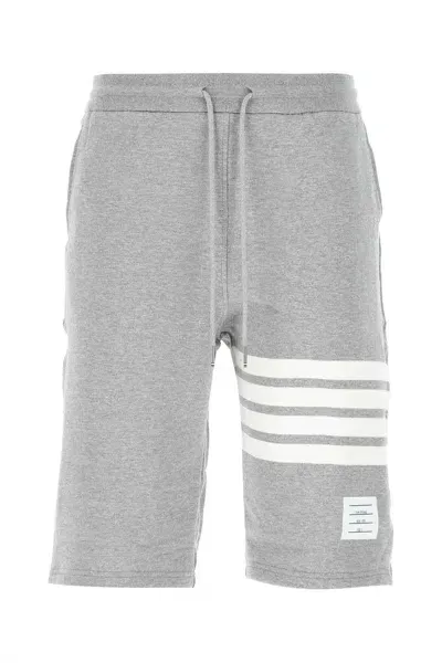 Thom Browne Bermuda In Grey