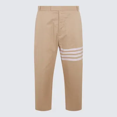 Thom Browne Camel Cotton Pants