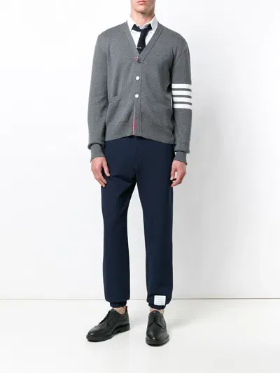 Thom Browne Cardigan In Grey