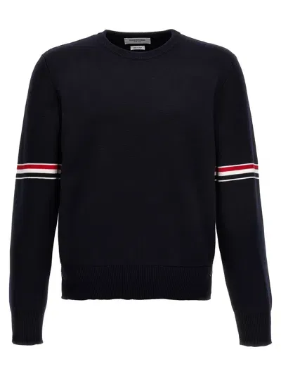 Thom Browne Classic Sweater, Cardigans In Black