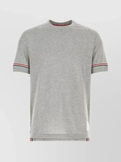 Thom Browne Gray Cotton T-shirt