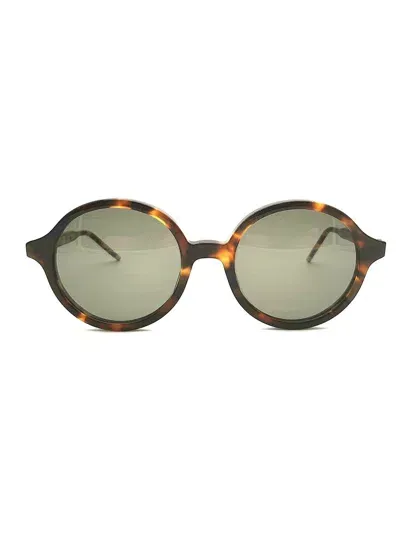 Thom Browne Eyewear Round Frame Sunglasses In Multi