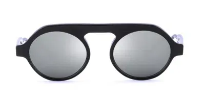 Thom Browne Eyewear Round Frame Sunglasses In Multi