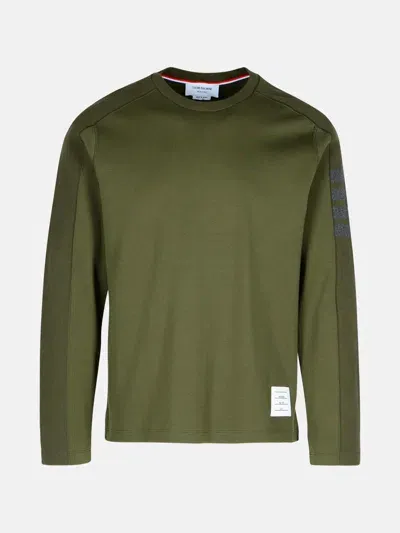 Thom Browne Green Cotton T-shirt