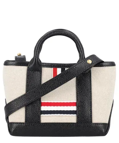 Thom Browne Handbag In Beige