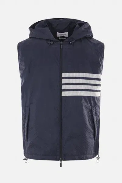 Thom Browne Jackets In Blue