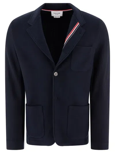 Thom Browne Jackets Blue