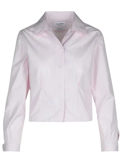 Thom Browne Pink Cotton Shirt