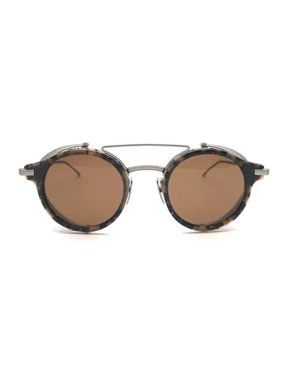 Thom Browne Ues804a/g0003 Sunglasses In Brown