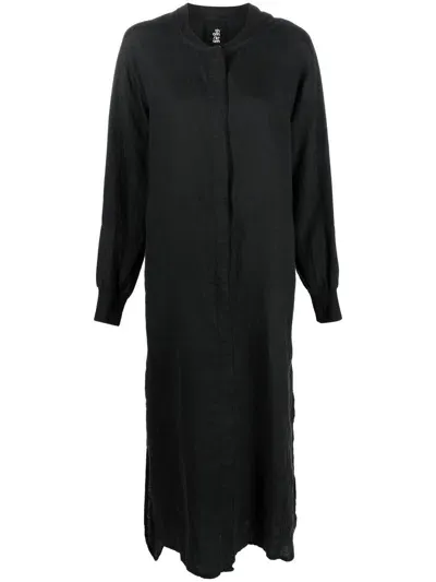 Thom Krom Bomber Midi Dress In Black