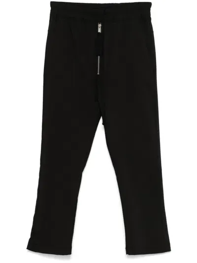 Thom Krom Drawstring Trousers In Black