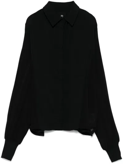 Thom Krom W H 9 Blouse In Black