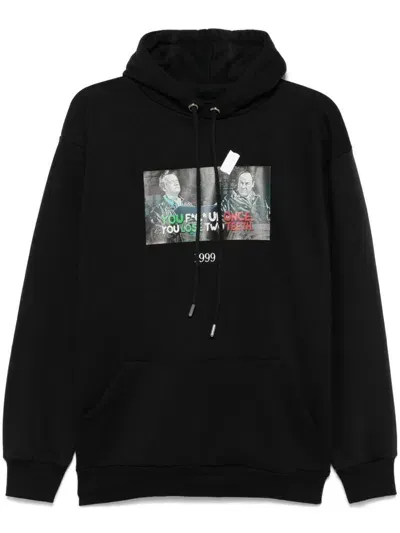 Throwback Sunny Hoodie In Black