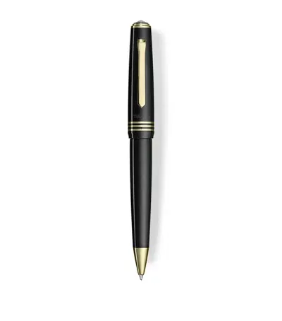 Tibaldi New Rich Black Ballpoint Pen In Green