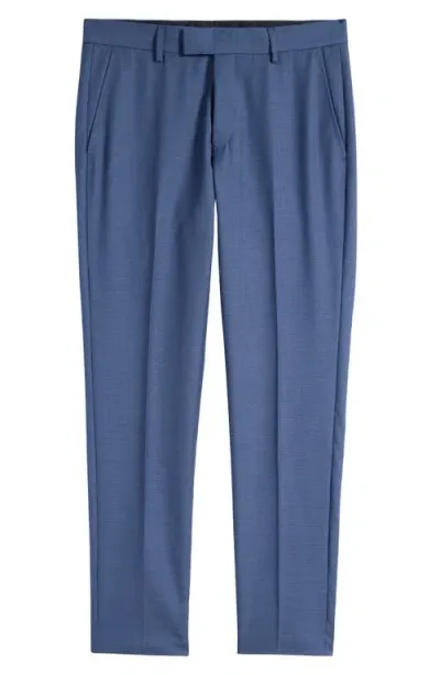 Tiger Of Sweden Tenuta Slim Fit Wool Dress Pants In Blue