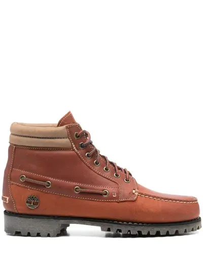 Timberland Authentic Boots In Brown