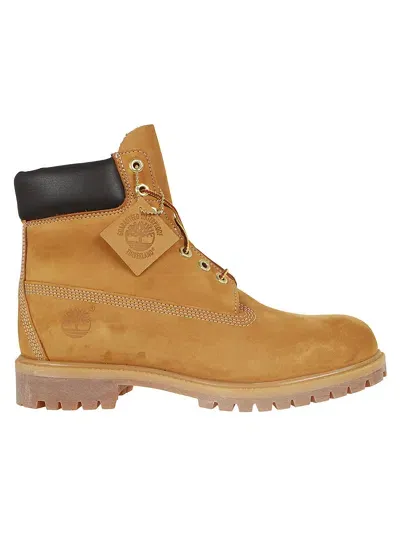 Timberland Premium 6 Inch Lace Up Waterproof Boot Wheat In Brown