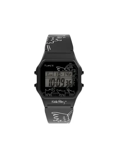 Timex X Keith Haring T80 34mm In Black