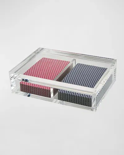 Tizo Acrylic Card Box In Clear