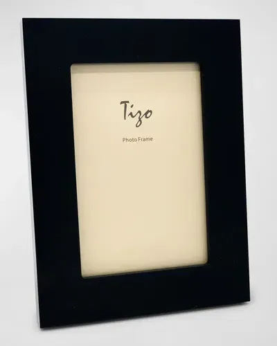 Tizo Lucite Frame W/border, 4" X 6" In Black