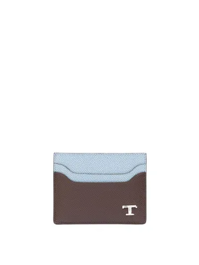 Tod's Credit Card Case In Brown