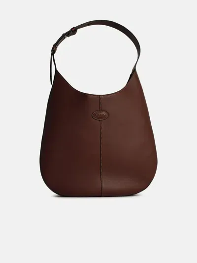 Tod's 'di Bag Hobo' Brown Leather Bag