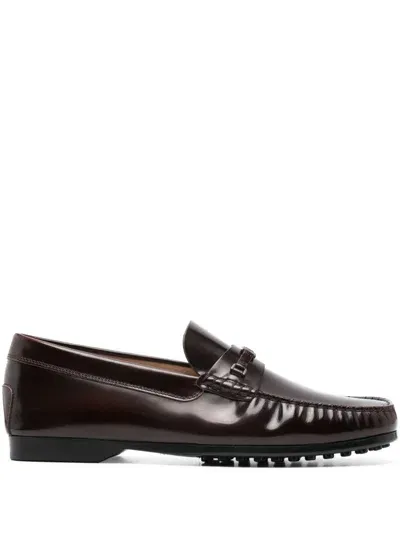 Tod's Kate Loafers In Brown