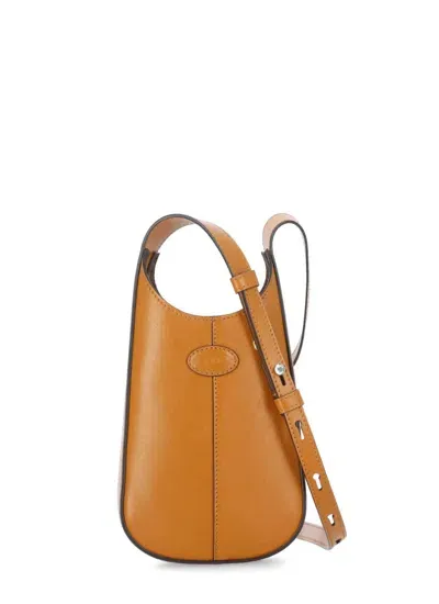 Tod's Micro Hobo Bag In Orange