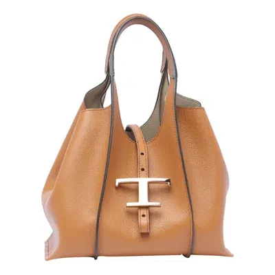 Tod's T-timeless Hand Bag In Brown