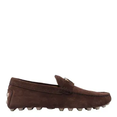 Tod's Flat Shoes In Brown