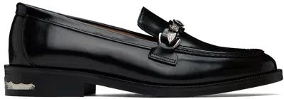 Toga Virilis Black Polished Loafers