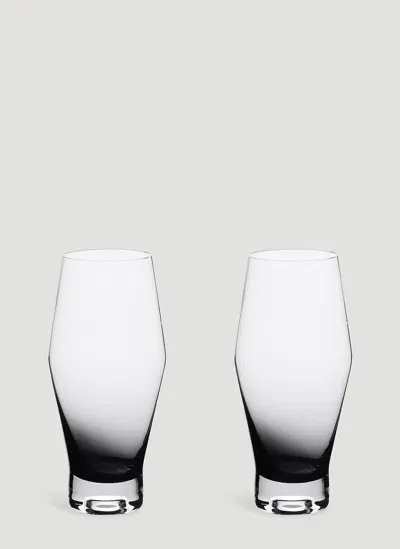 Tom Dixon Tank Set-of-two Glasses In Black