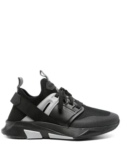 Tom Ford Jago Sneakers In Black