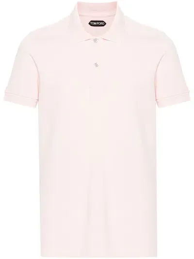 Tom Ford Klassisches Poloshirt In Pink