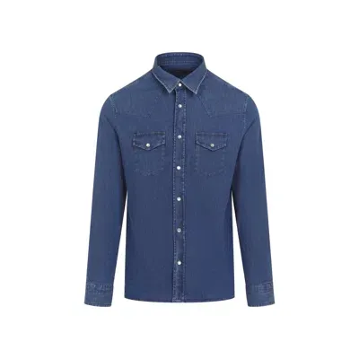 Tom Ford Shirt In Blue