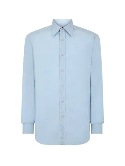 Tom Ford Slim Fit Shirt Clothing In Blue