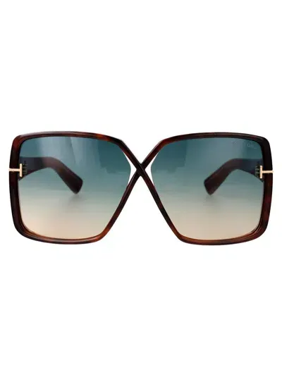 Tom Ford Sunglasses In Brown