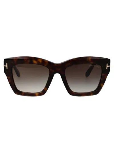 Tom Ford Sunglasses In Brown