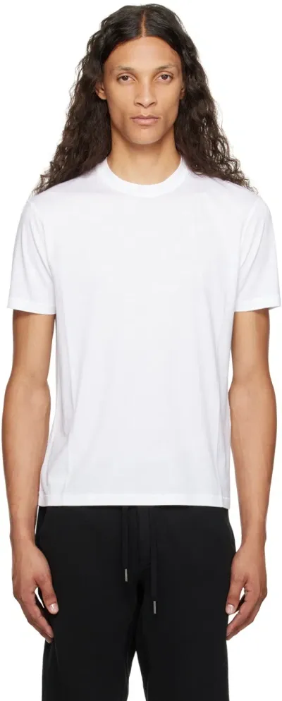 Tom Ford White Crewneck T-shirt