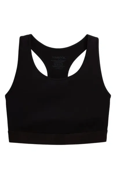 Tomboyx Racerback Compression Top In Black