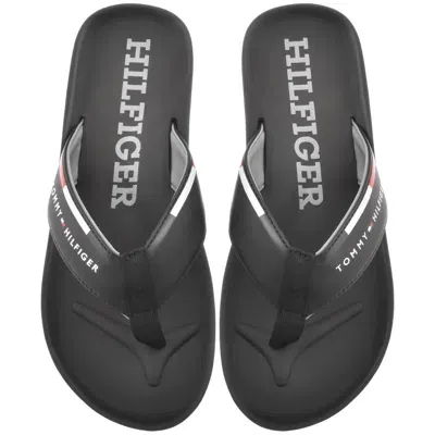 Tommy Hilfiger Beach Flip Flops Black