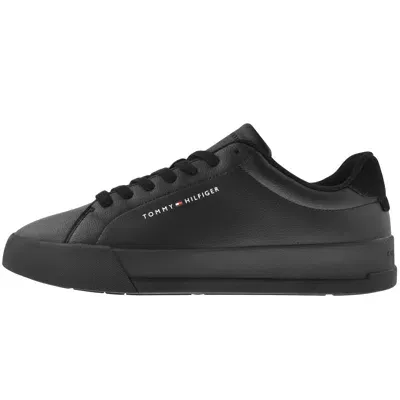 Tommy Hilfiger Court Trainers Black