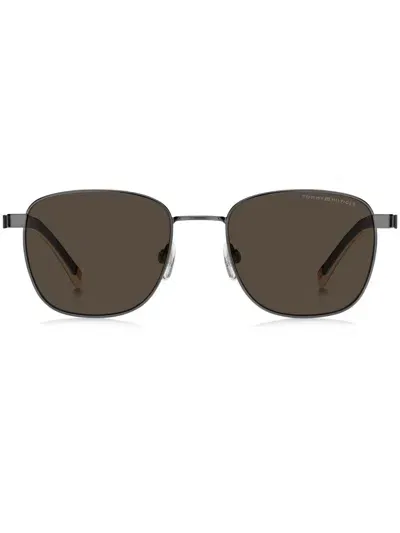 Tommy Hilfiger Square-frame Sunglasses In Brown