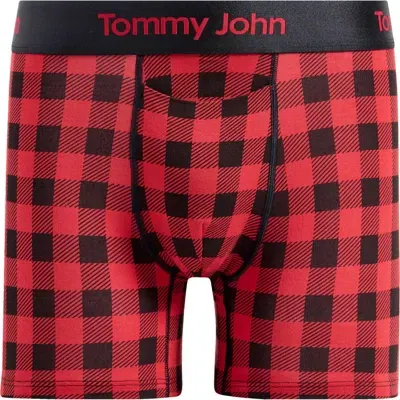 Tommy John Second Skin Boxer Briefs In Red