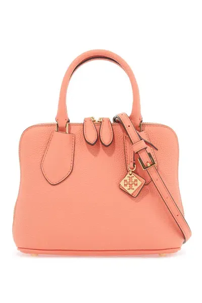 Tory Burch Borsa Bauletto Mini Swing T Monogram In Pink