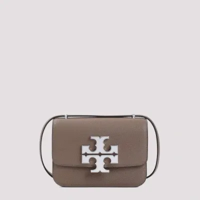 Tory Burch Eleanor Pebbled Small Bag Unica In Brown