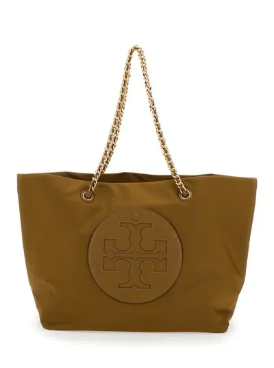 Tory Burch Ella Tote In Brown