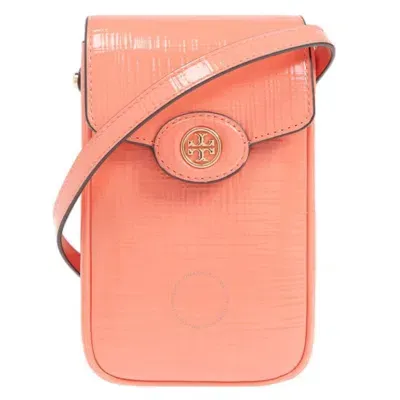 Tory Burch Robinson Crossbody Leather Bag In Pink