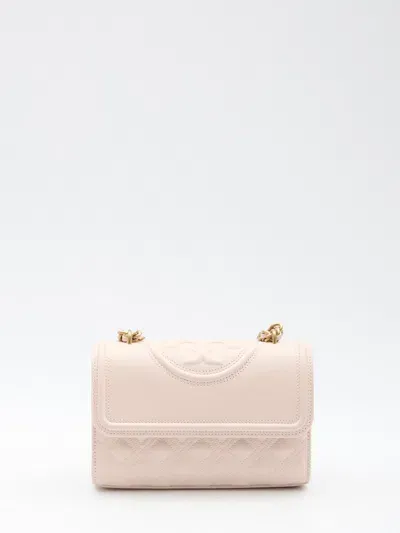 Tory Burch Fleming Soft Grain Small Convertible Bag In Pink